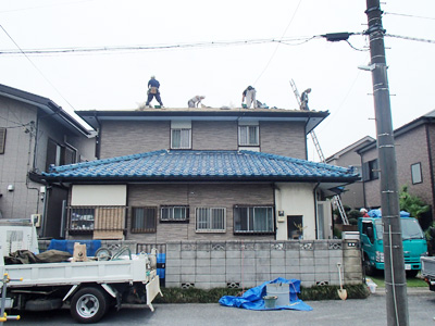 屋根交換の耐震リフォーム