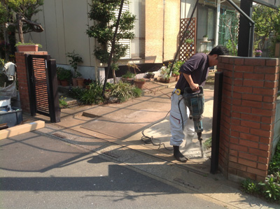 駐車場の屋根・門・ゲート修理