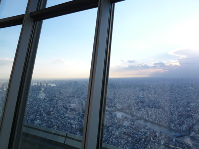 LED照明の東京スカイツリー